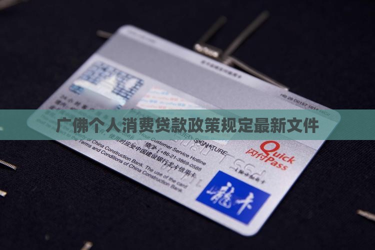 广佛个人消费贷款政策规定最新文件