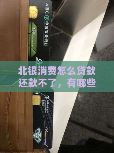 北银消费怎么贷款还款不了，有哪些解决办法