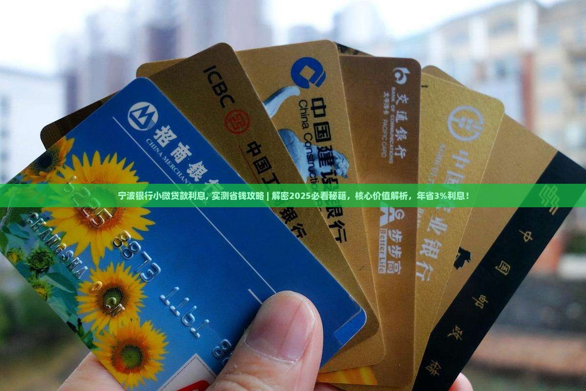 宁波银行小微贷款利息