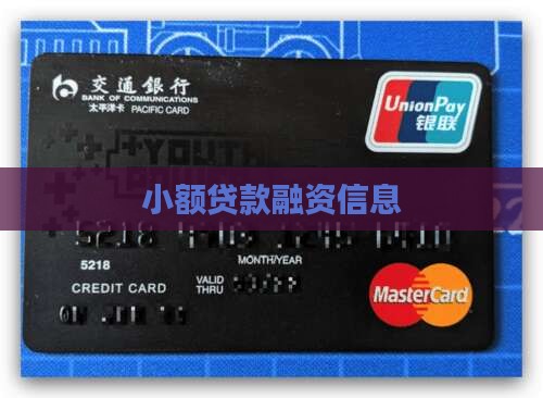 小额信用贷款的融资信息