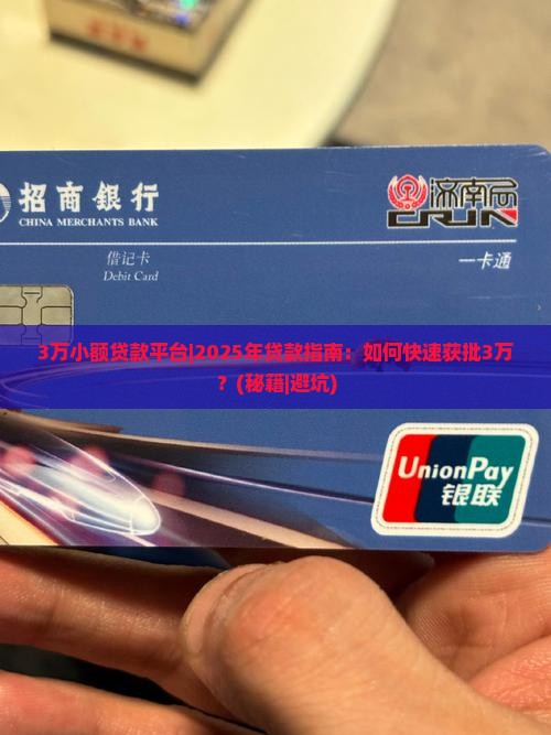 3万小额贷款平台