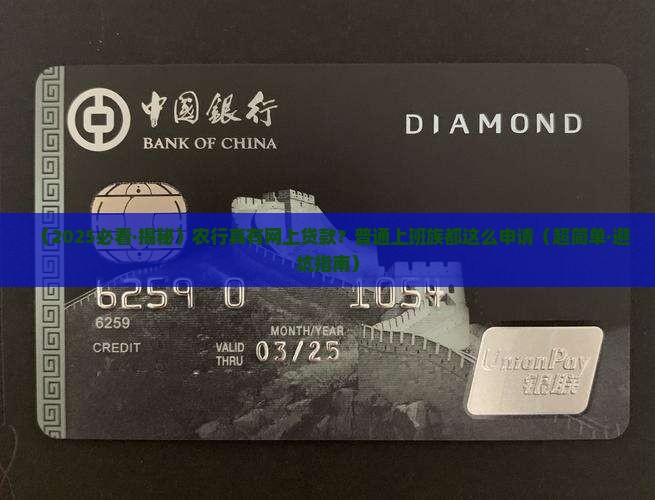 农行有网上贷款的吗