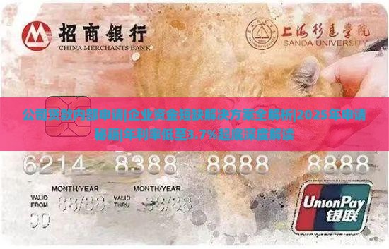 公司贷款内部申请