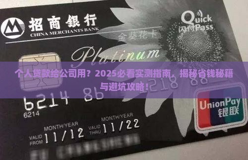 个人可以贷款给公司用吗
