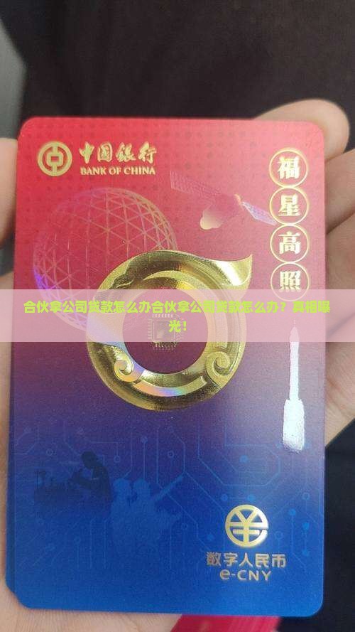 合伙拿公司贷款怎么办