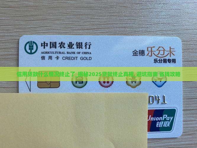 信用贷款什么情况终止了
