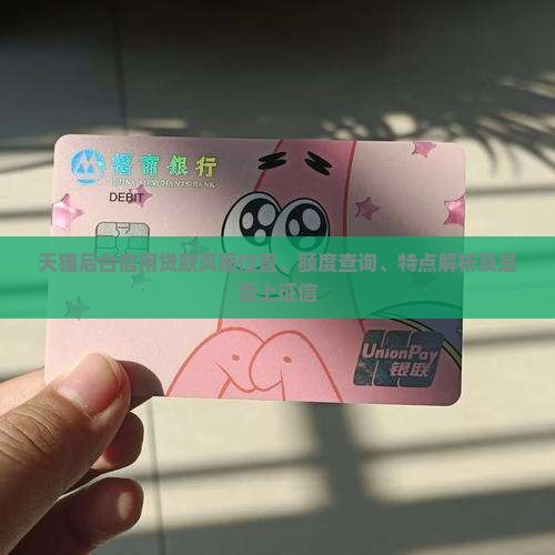 天猫后台信用贷款