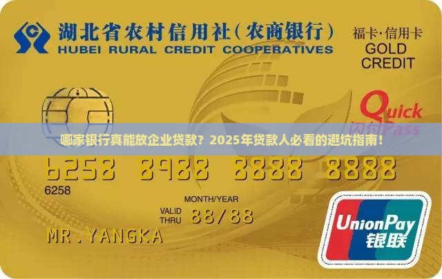 哪个银行发放企业贷款