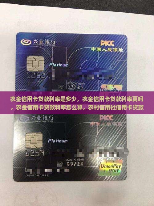 农金信用卡贷款利率