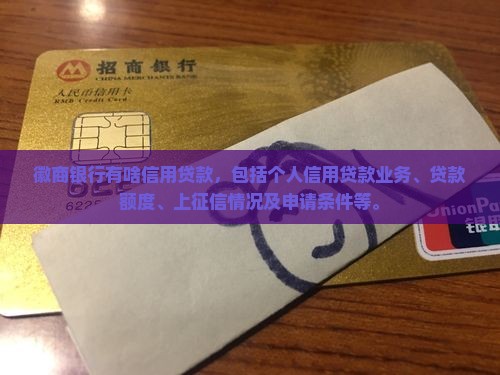 徽商银行有啥信用贷款