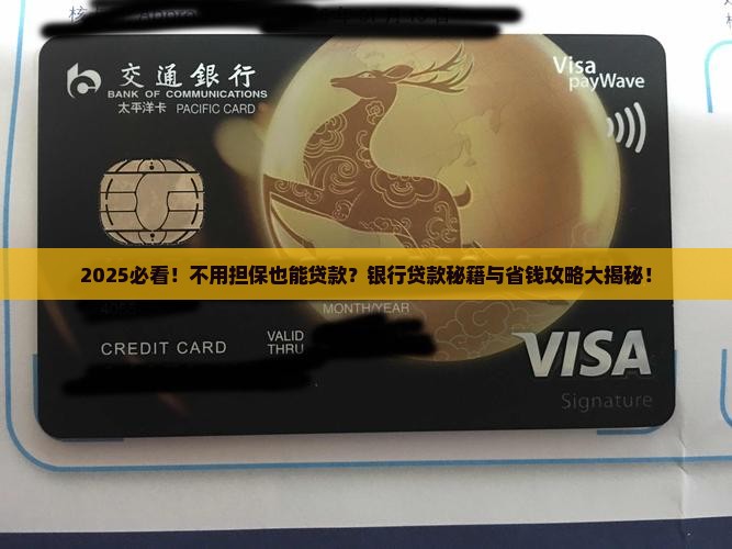 什么银行不用担保贷款