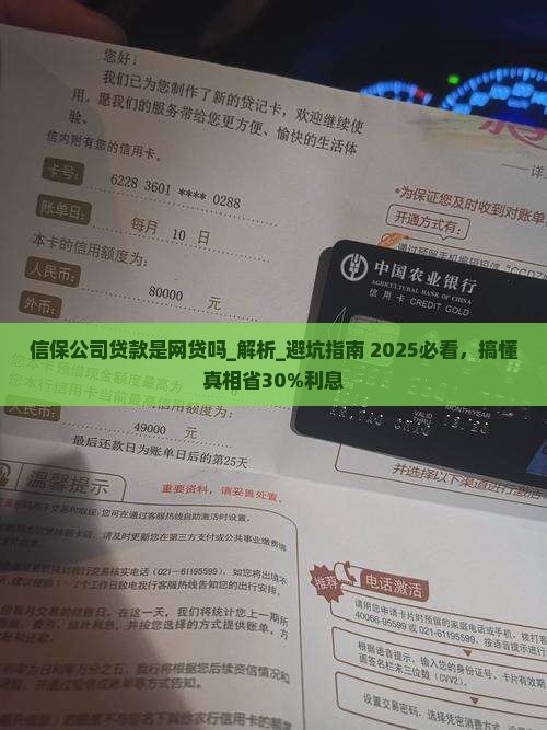 信保公司贷款是网贷吗