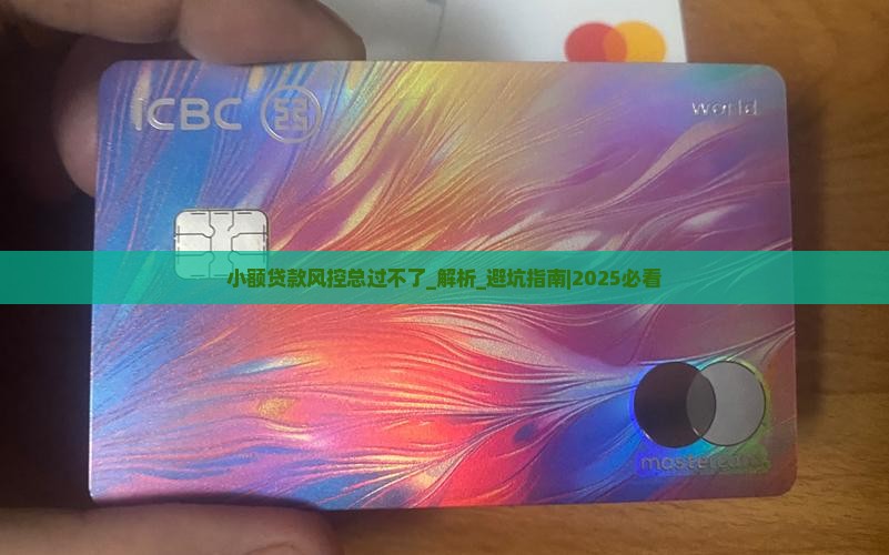 小额贷款风控总过不了