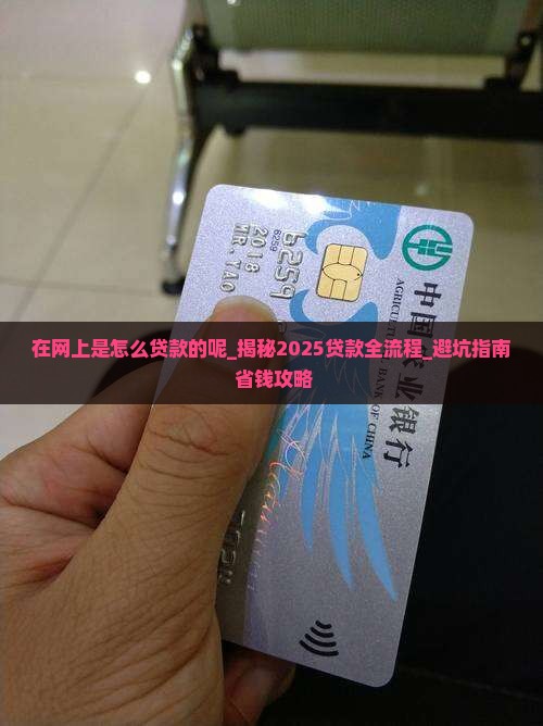 在网上是怎么贷款的呢