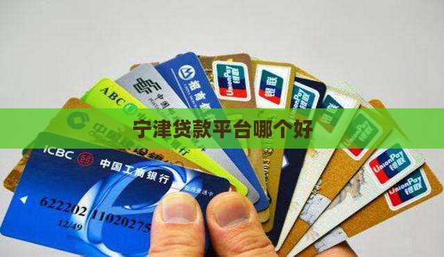 宁津线下贷款平台哪个好