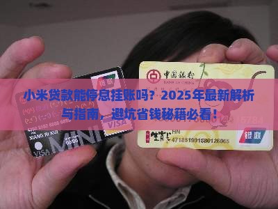小米贷款能停息挂账吗