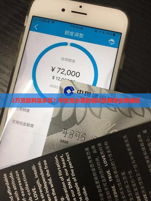网上贷款2万利息是多少