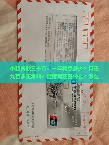 小额贷款三十万
