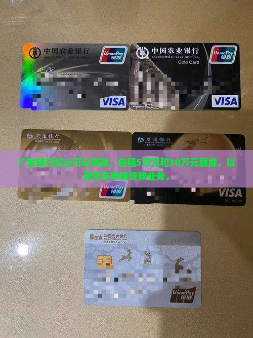 广发银行怎么可以贷款