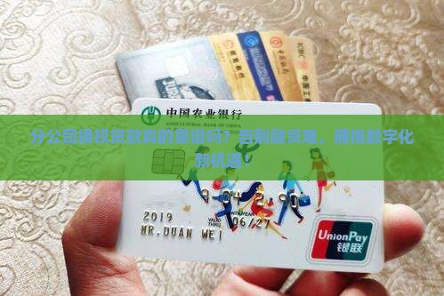 对分公司授权贷款