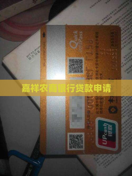 嘉祥银行贷款申请