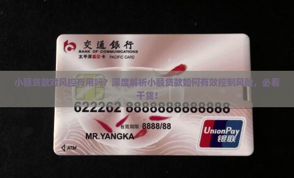 小额贷款对风控有用吗
