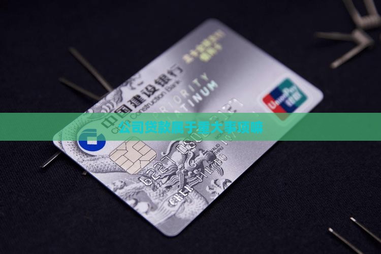 公司贷款属于重大事项嘛