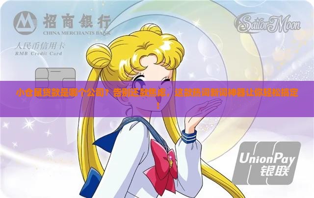 小仓鼠贷款是哪个公司的