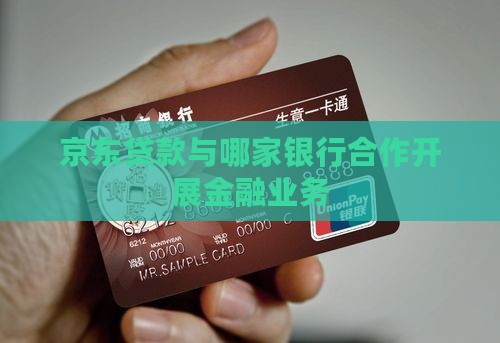 京东贷款与哪家银行合作开展金融业务