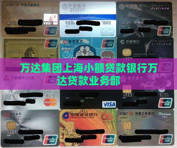 万达集团上海小额贷款银行万达贷款业务部