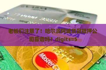 老板们注意了！哈尔滨阿城贷款抵押公司靠谱吗？digits=5
