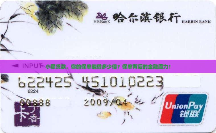 小额贷款，你的保单能借多少倍？保单背后的金融魔力！