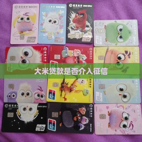大米贷款是否介入征信