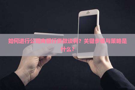 如何进行公司向银行贷款谈判？关键步骤与策略是什么？