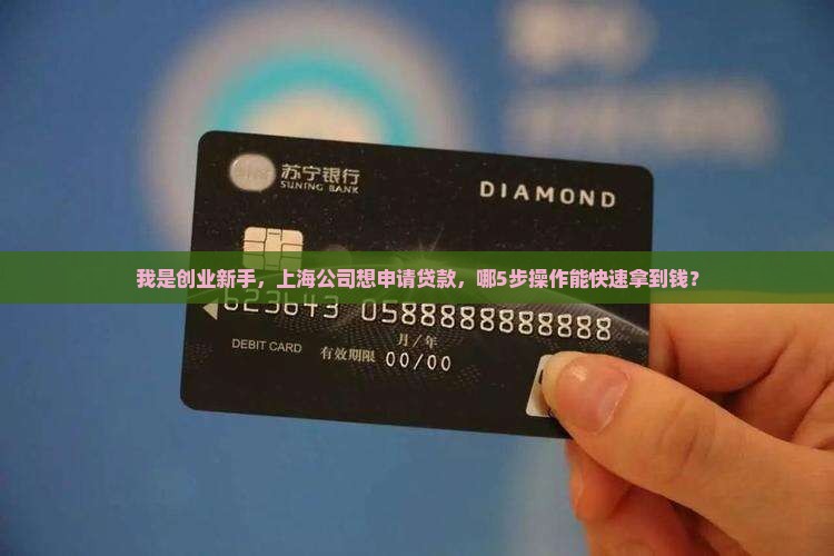 我是创业新手，上海公司想申请贷款，哪5步操作能快速拿到钱？