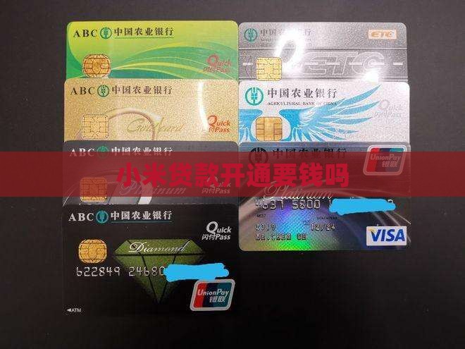 小米贷款开通要钱吗