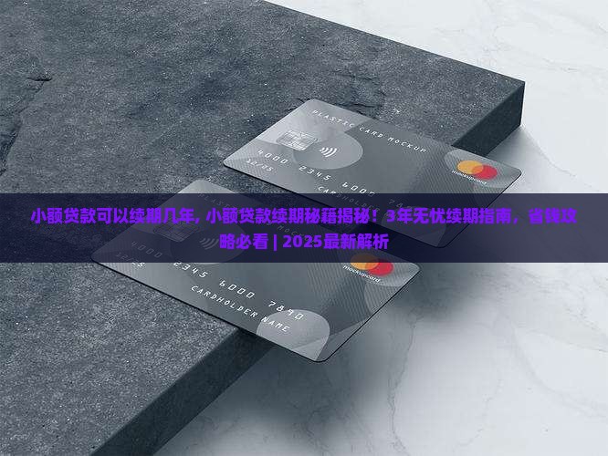 小额贷款可以续期几年