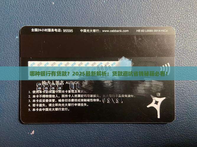 哪种银行有贷款