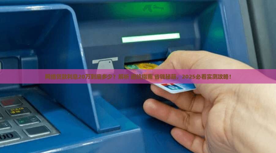 网络贷款利息20万多少