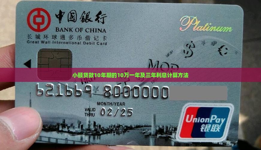 小额贷款10年期的