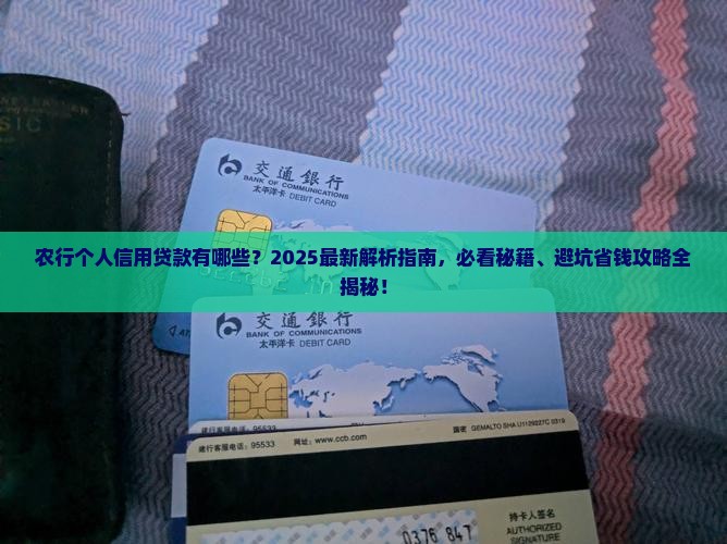 农行个人信用贷款有哪些