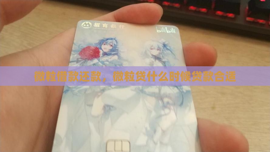 微粒贷什么时候贷款合适