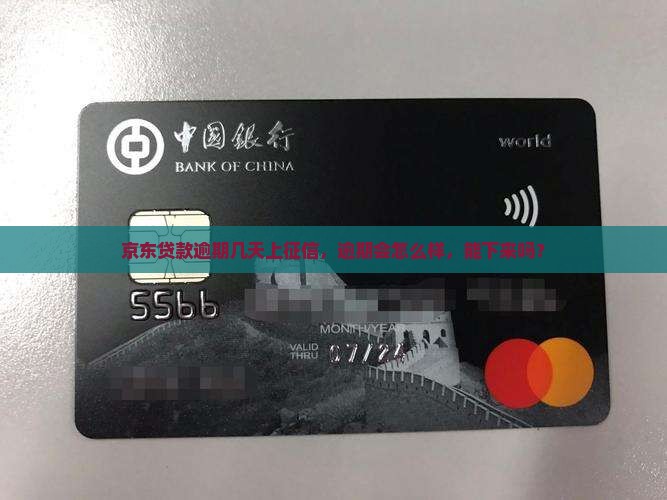 京东贷款逾期几天上征信