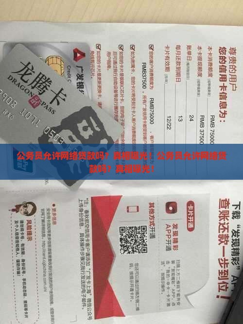 公务员允许网络贷款吗