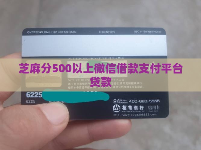 芝麻分500以上贷款