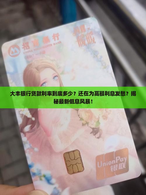 大丰银行贷款利率