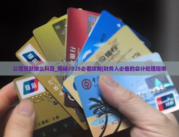公司贷款做么科目