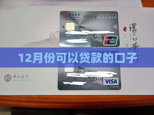 12月份可以贷款的口子 12月份可以贷款的口子