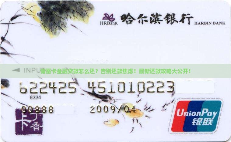 储蓄卡金融贷款怎么还