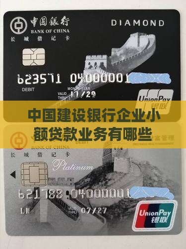 建行有啥小额贷款业务